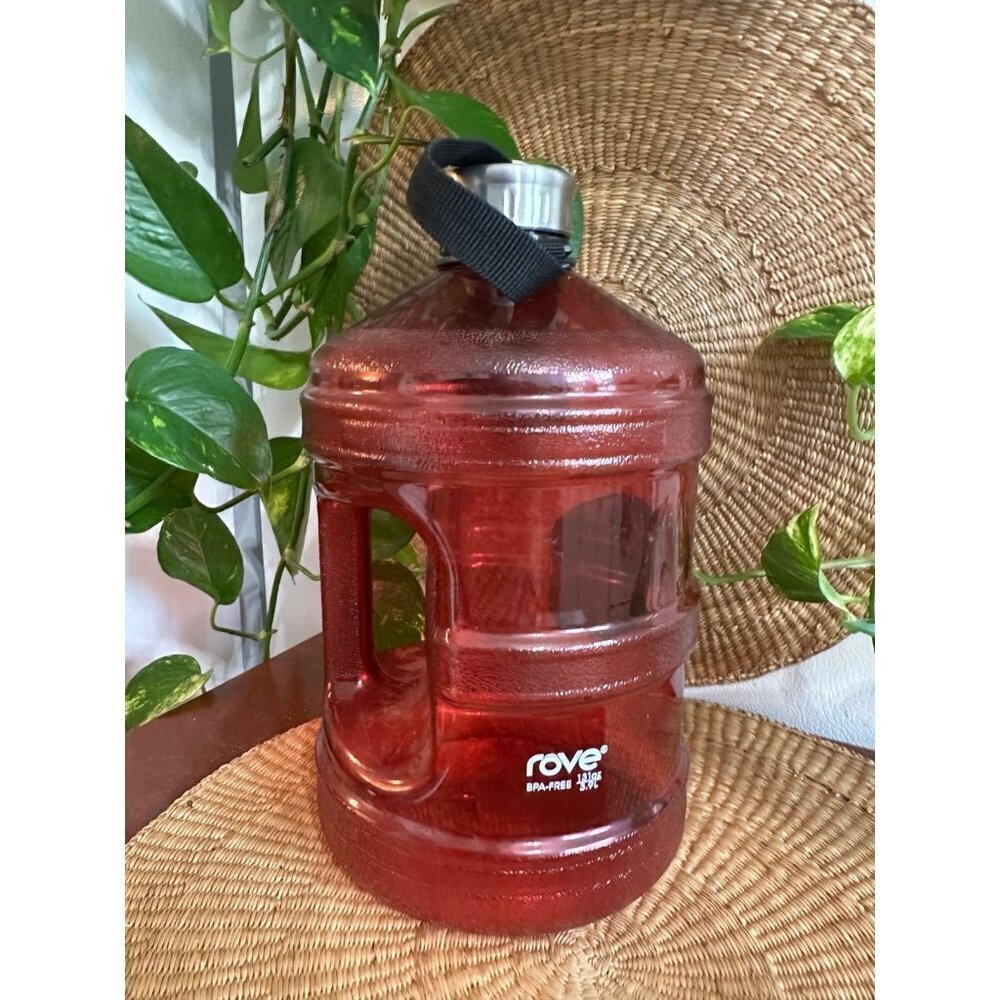 Rove brand Hydrator water bottle with a 3.9-liter (131 oz) capacity.